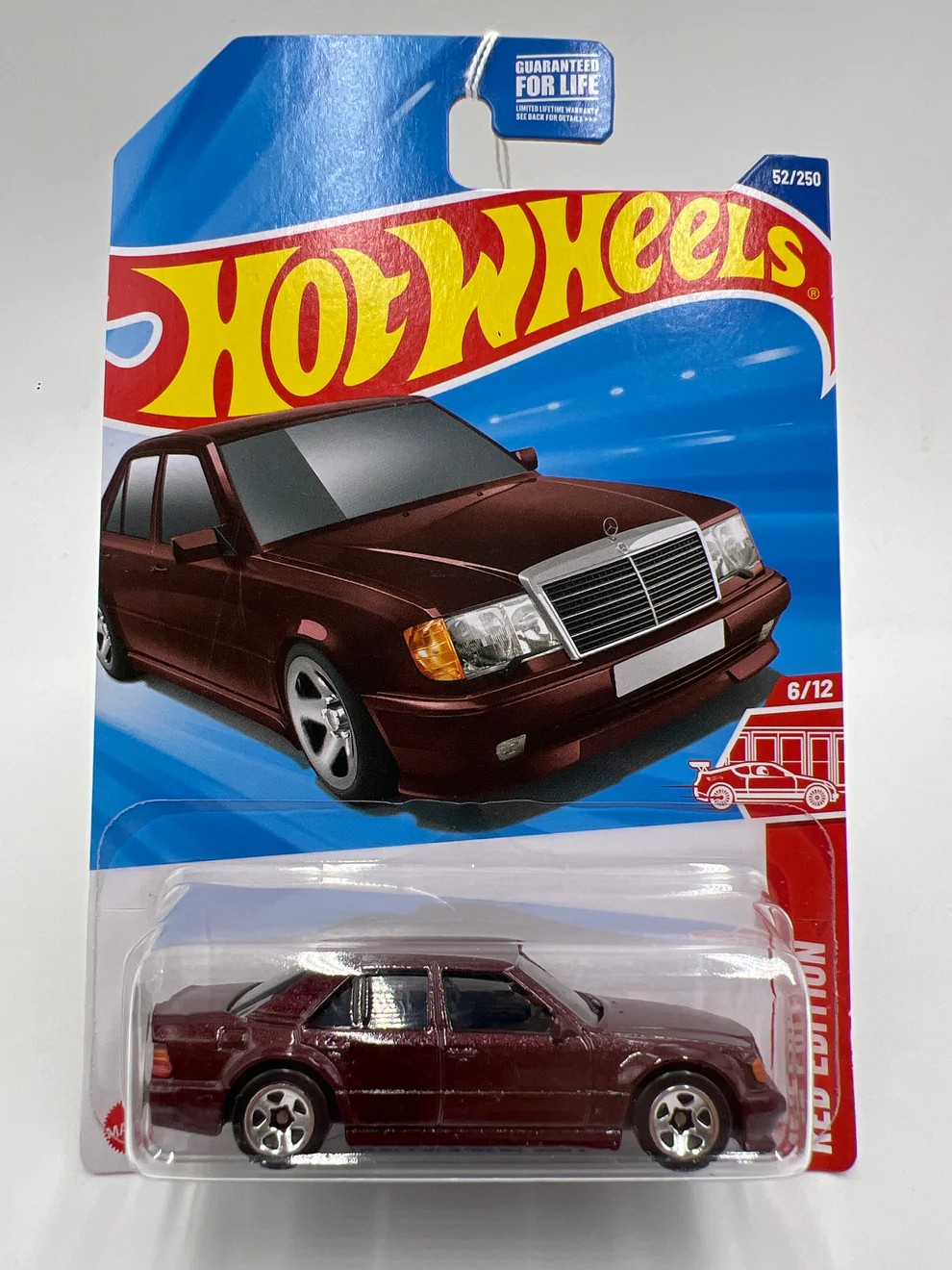 Hot Wheels Factory Fresh Mercedes-Benz 500E -(Y.D.) Target Exclusive Özel Model -HYY43 + Koruma Kabı