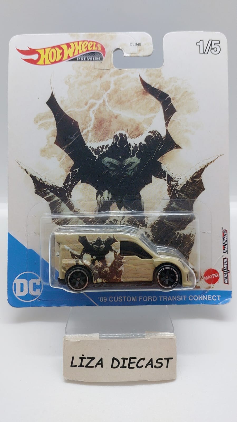 Hot Wheels Premium Batman Serisi 5' li Tam Set -DLB45