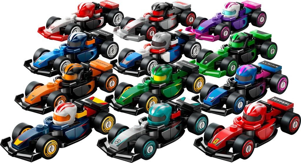 LEGO® Iconic F1® Koleksiyonluk Yarış Arabaları -71049 (1 Adet)