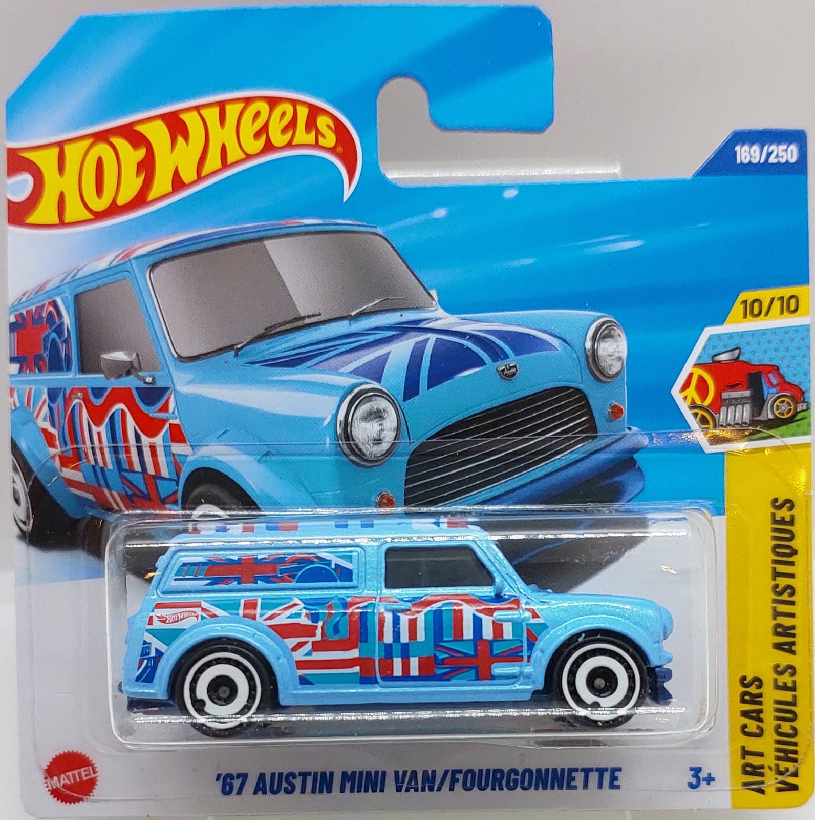 Hot Wheels Art Cars '67 Austin Mini Van -JBB68