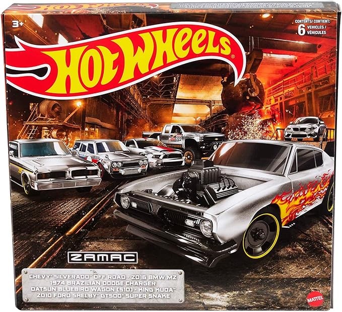 Hot Wheels Zamac 6' lı Set (Y.D.)