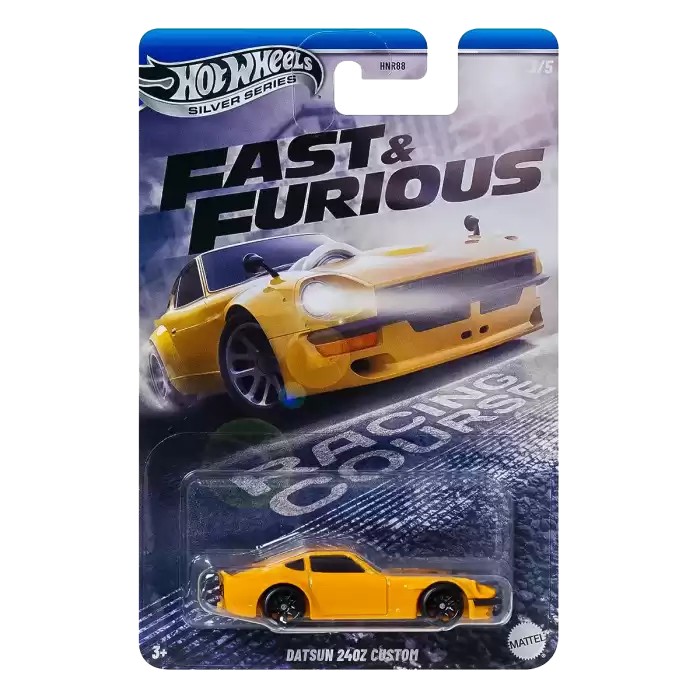 Hot Wheels Silver Series Fast & Furious Datsun 240Z Custom -JBY41 + Koruma Kabı