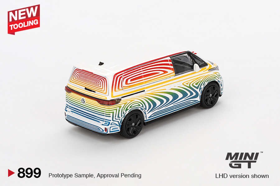 Mini GT Volkswagen ID. Buzz Prototype "Rainbow" -MGT00899