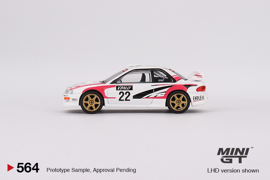 Mini GT Mijo Exclusive Subaru Impreza WRC98 #22 1999 Rally Tour de Corse -MGT00564-MJ