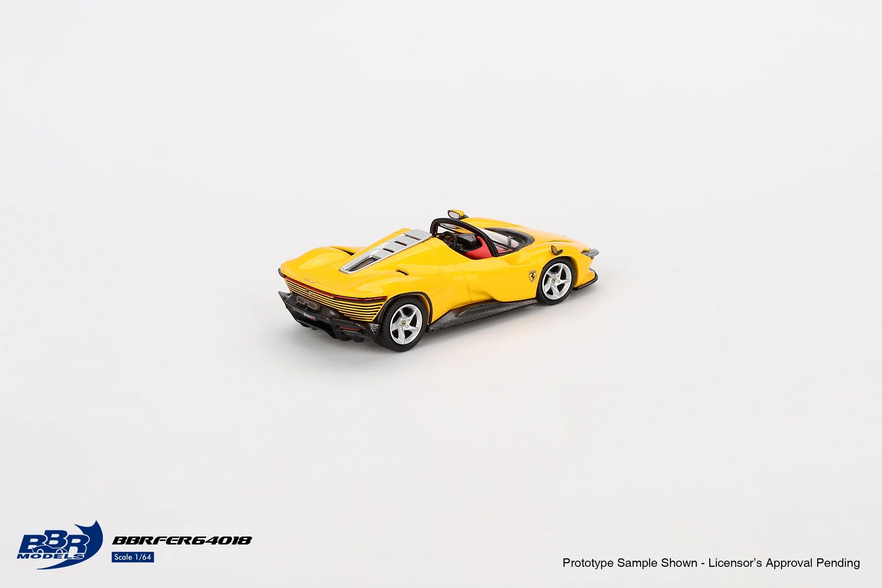 (ÖN SATIŞ) Mini GT 1/64 BBR Ferrari Daytona SP3 Giallo Modena -BBRFER64018