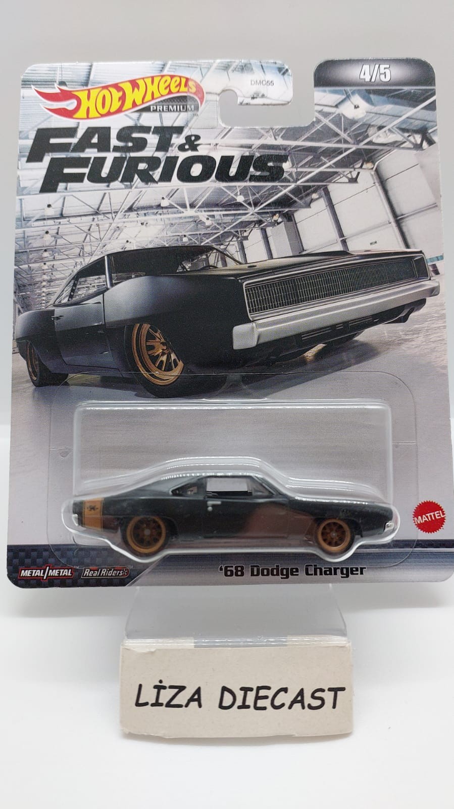 Hot Wheels Premium Fast & Furious '68 Dodge Charger -HCP17