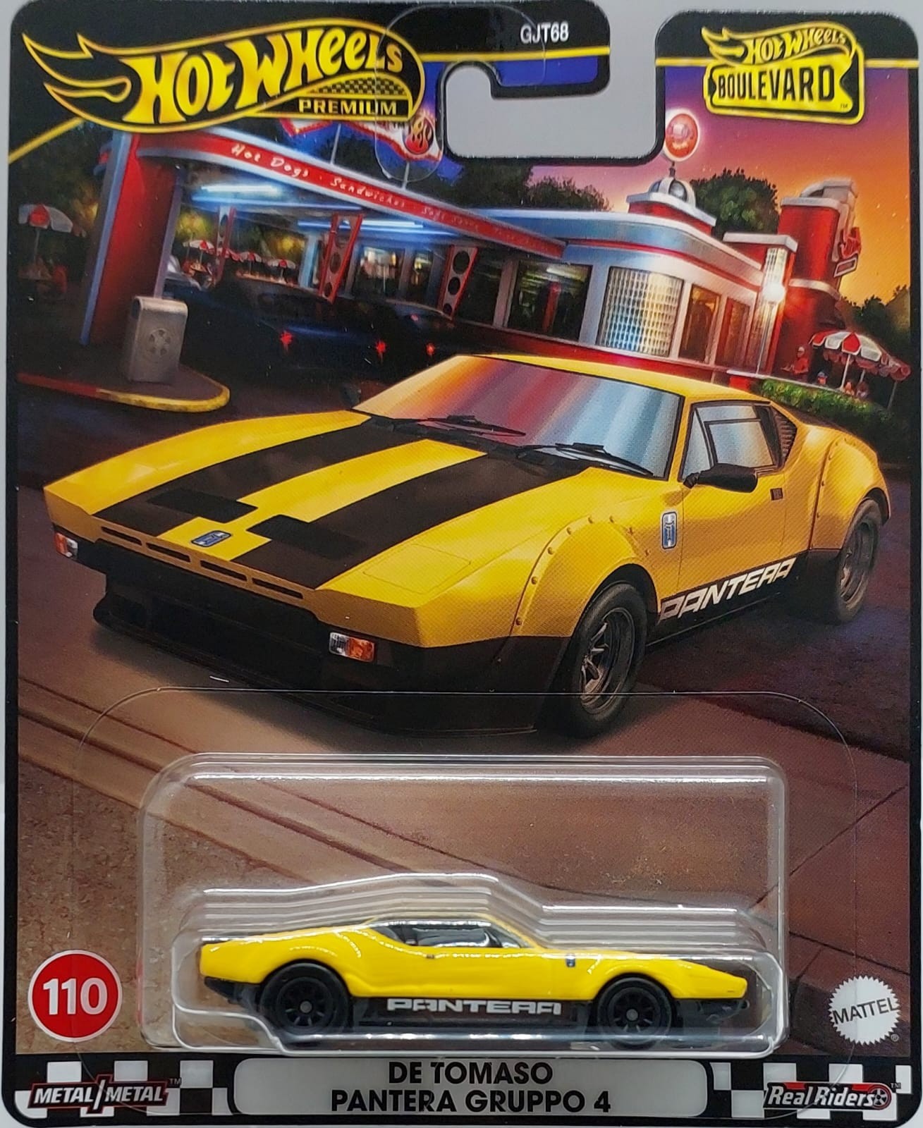 Hot Wheels Premium Boulevard De Tomaso Pantera Gruppo 4 -HRT75