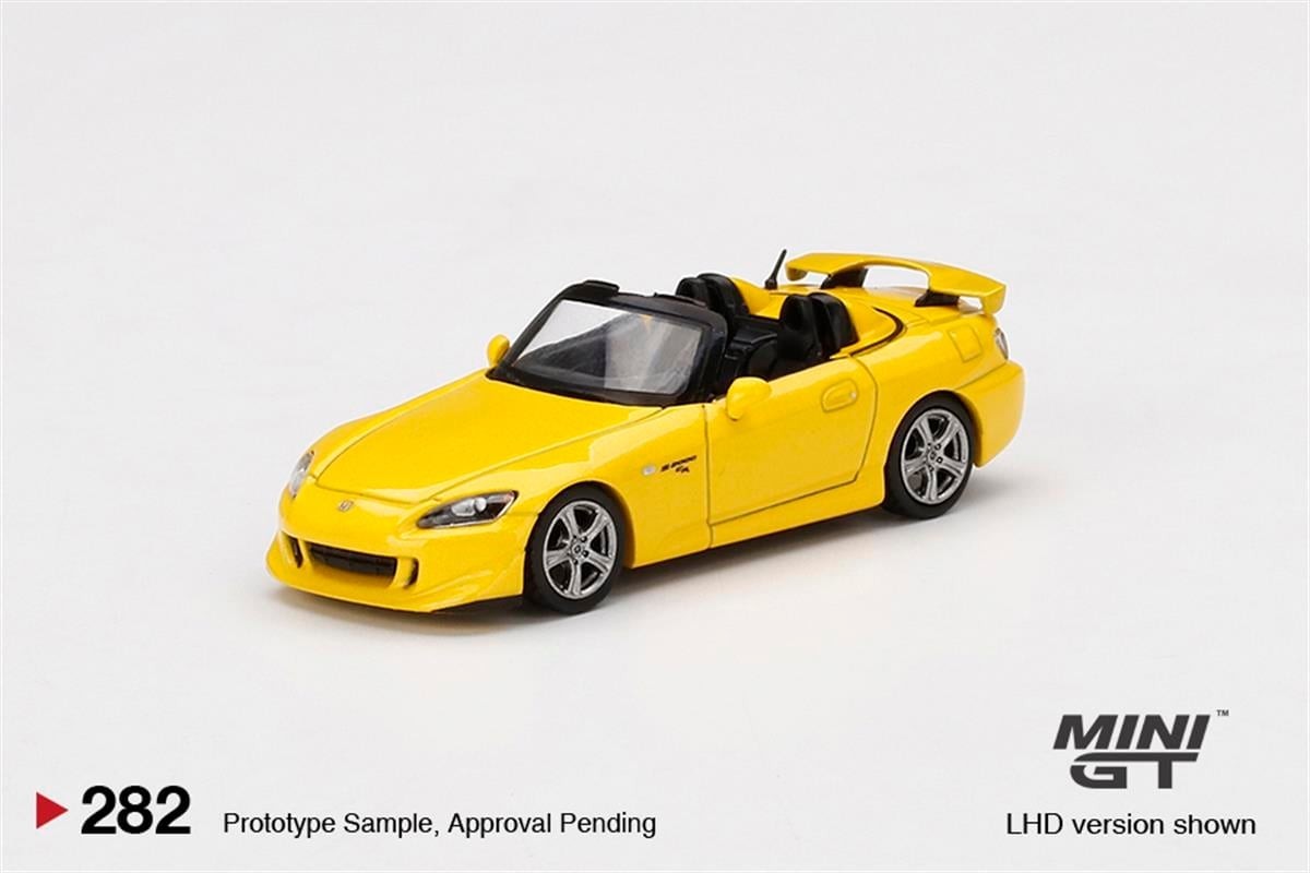 Mini GT Honda S2000 Rio Yellow Pearl -MGT00282-L