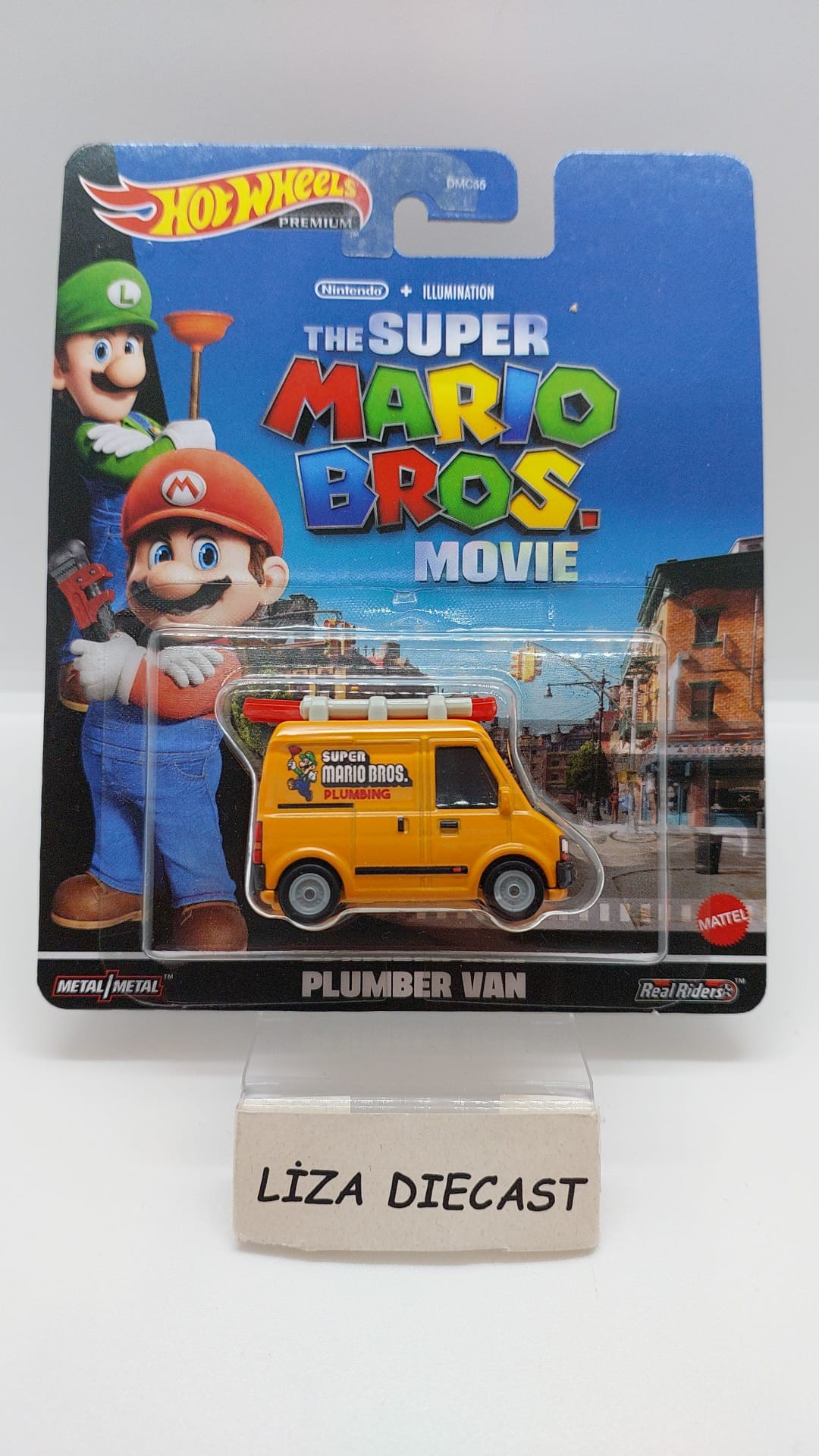 Hot Wheels Premium The Super Mario Bros. Movie Plumber Van -HKC19