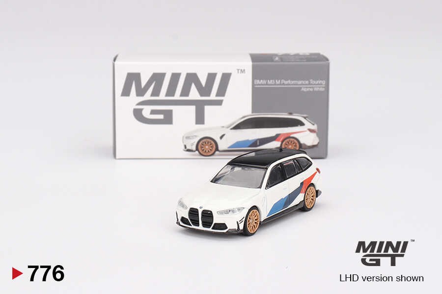 Mini GT BMW M3 M Performance Touring Alpine White -MGT00776