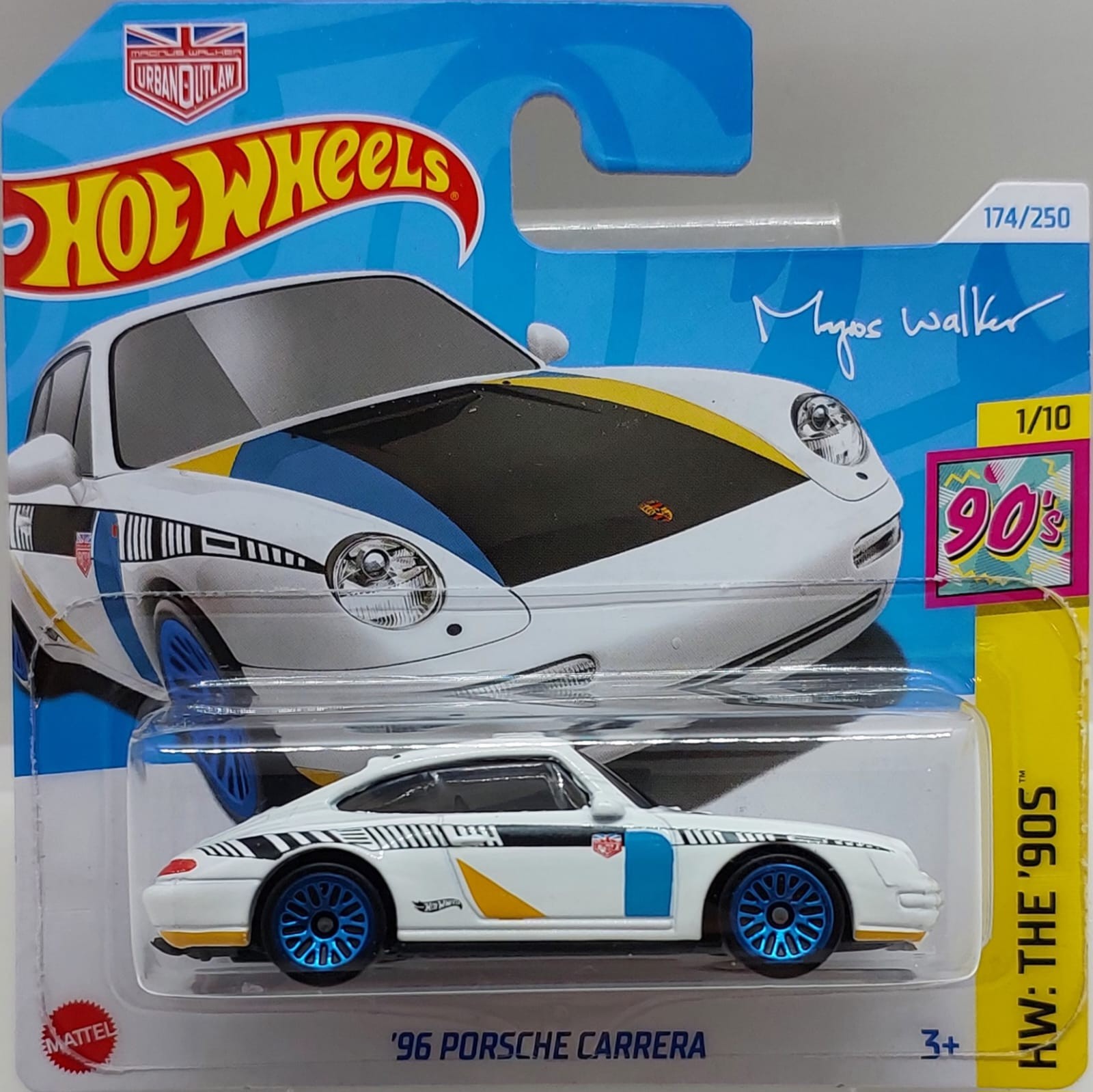 Hot Wheels HW: The '90S '96 Porsche Carrera -HTF01