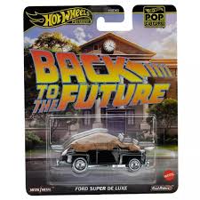 Hot Wheels Pop Culture Back To Future Ford Super De Luxe -JBL82 + Koruma Kabı
