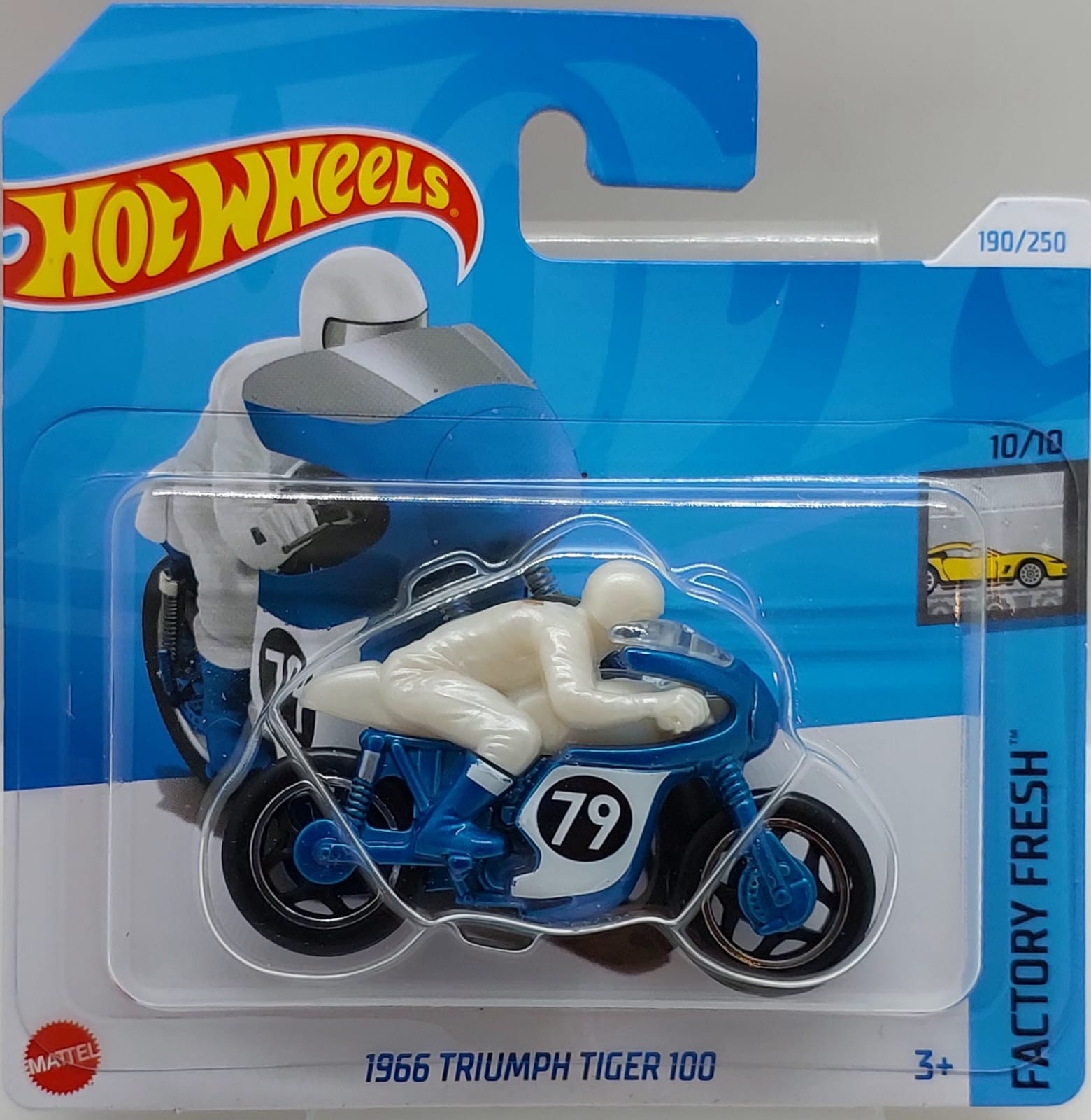 Hot Wheels Factory Fresh 1966 Triumph Tiger 100 -HTD43