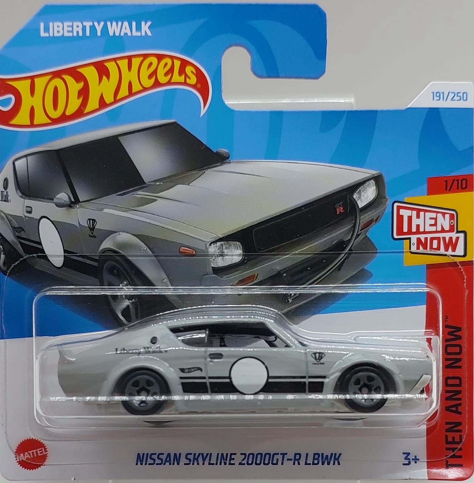 Hot Wheels Then And Now Nissan Skyline 2000GT-R LBWK -HTC65