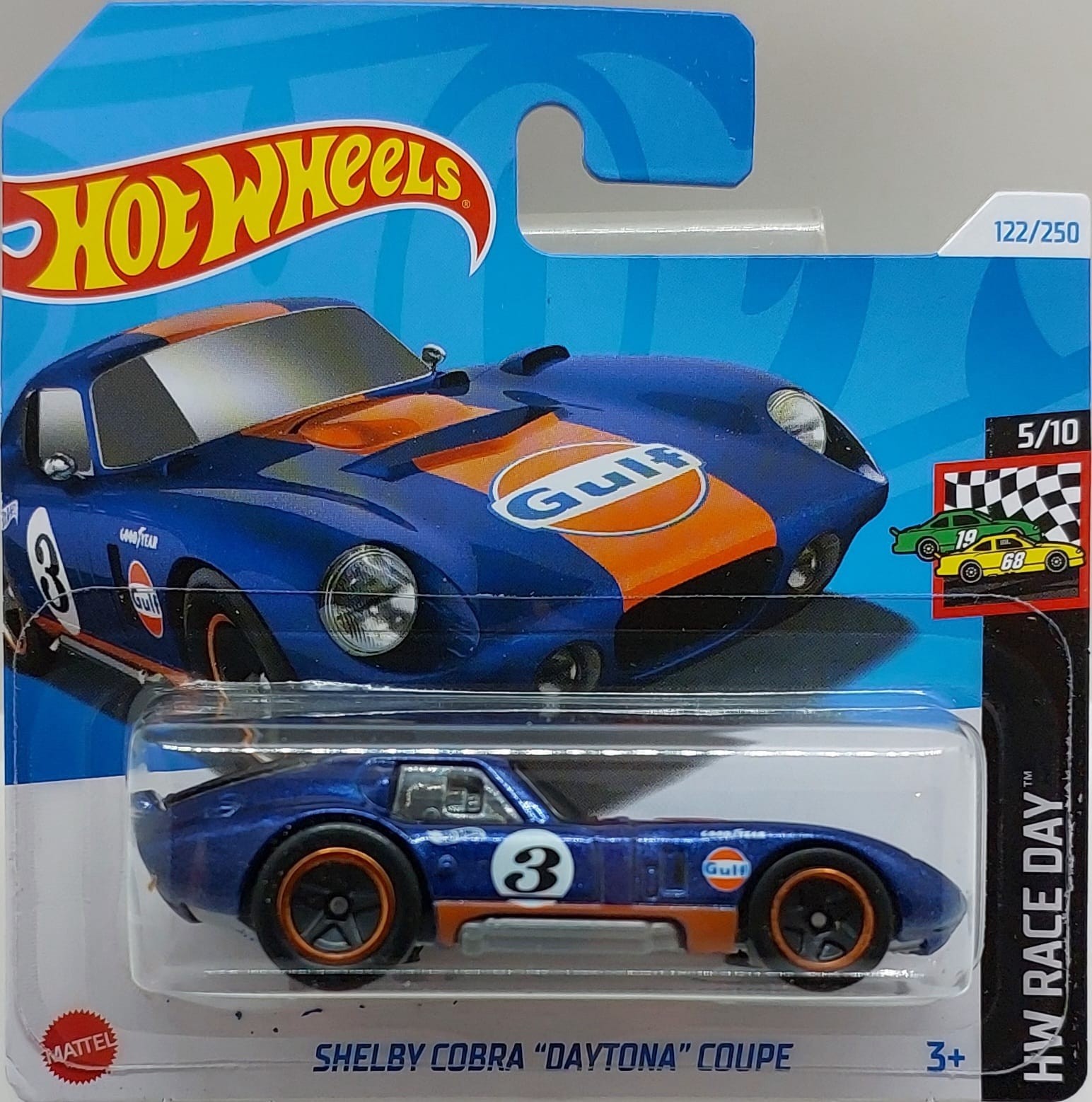 Hot Wheels HW Race Day Shelby Cobra "Daytona" Coupe -HTF10