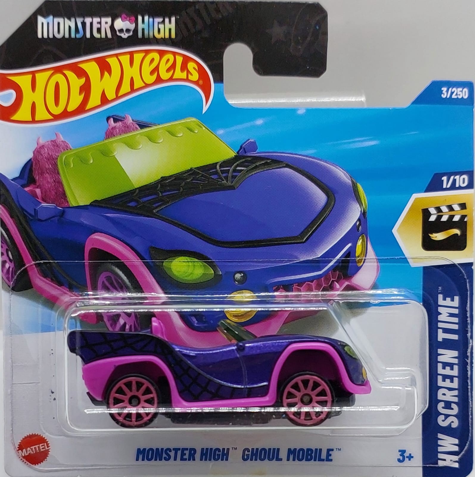 Hot Wheels HW Screen Time Monster High Ghoul Mobile -HYW61