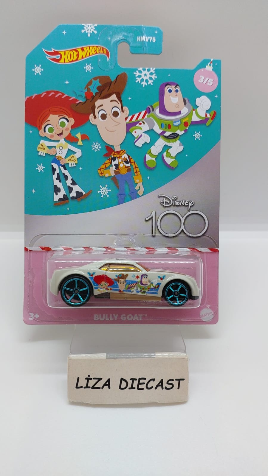 Hot Wheels Disney 100. Yıl Temalı Arabalar 5'li Set -HMV75