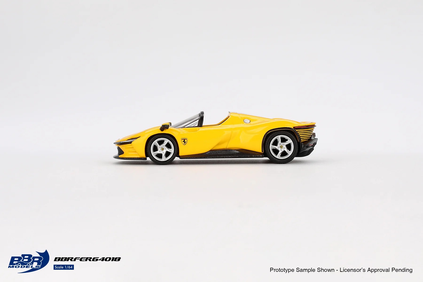 (ÖN SATIŞ) Mini GT 1/64 BBR Ferrari Daytona SP3 Giallo Modena -BBRFER64018