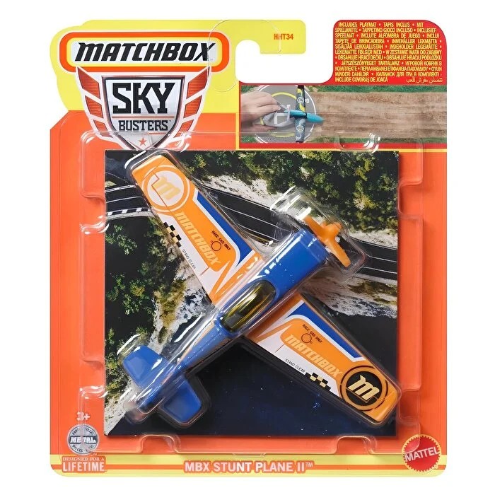 Matchbox Sky Buster MBX Stunt Plane II -HHT34