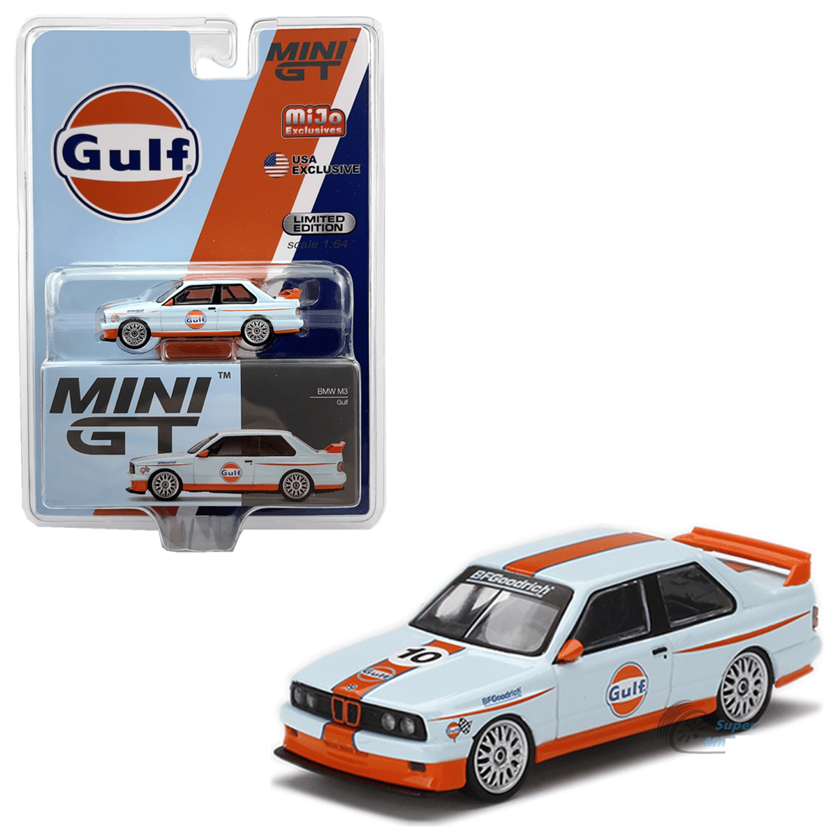 Mini GT Mijo Exclusive Bmw M3 E30 Gulf -MGT00314-MJ