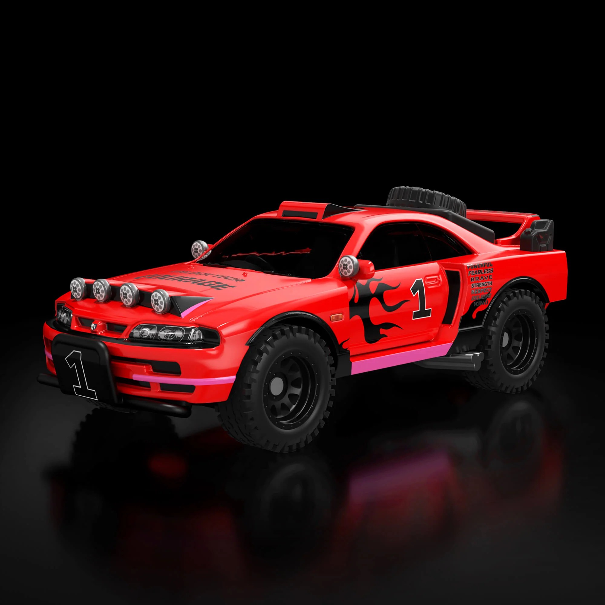 Hot Wheels Collectors Ultimate Challenge Rally Resilience Nissan Skyline (R33) -HYH22