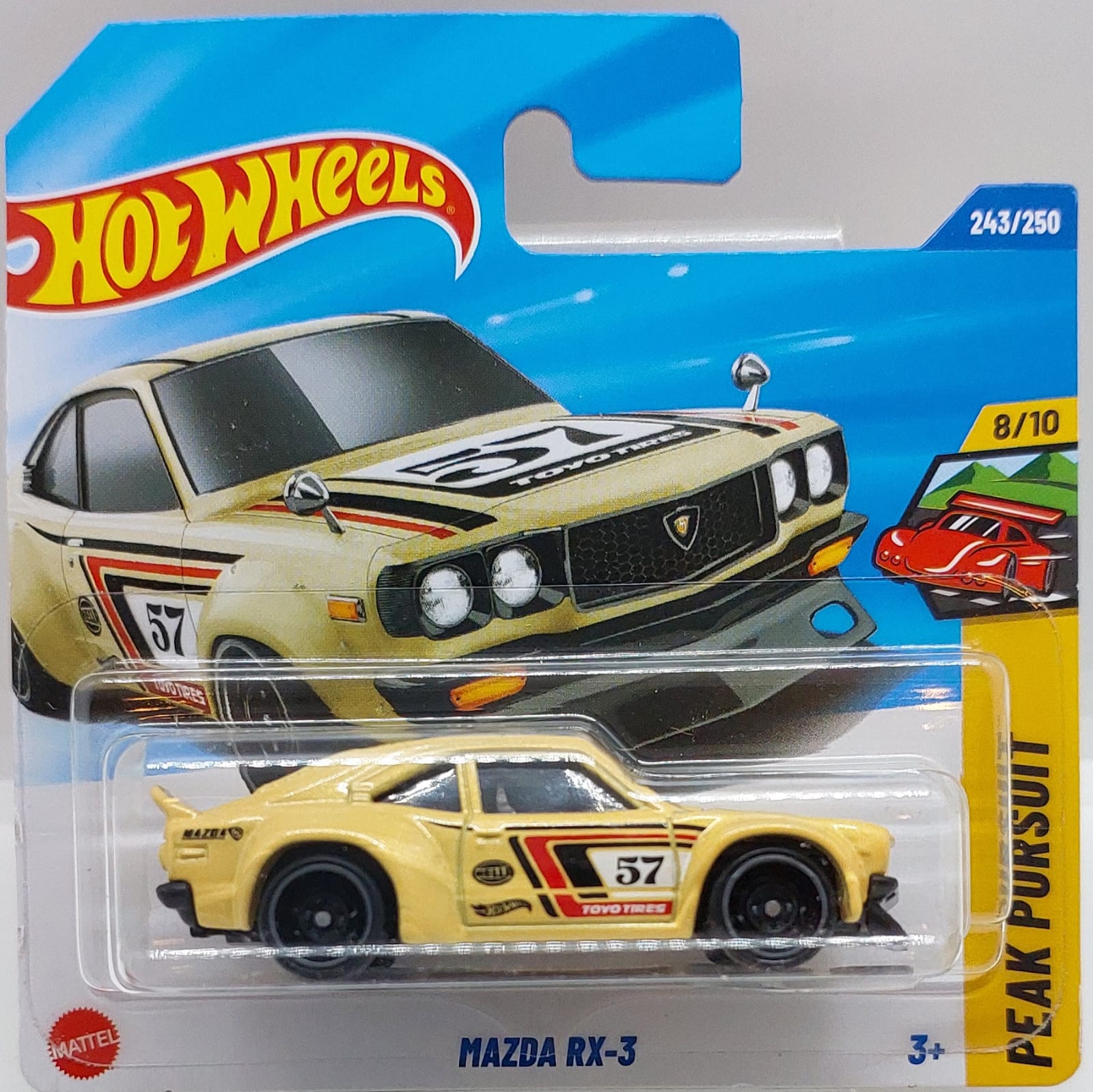 Hot Wheels Peak Pursuit Mazda RX-3 -JBB47