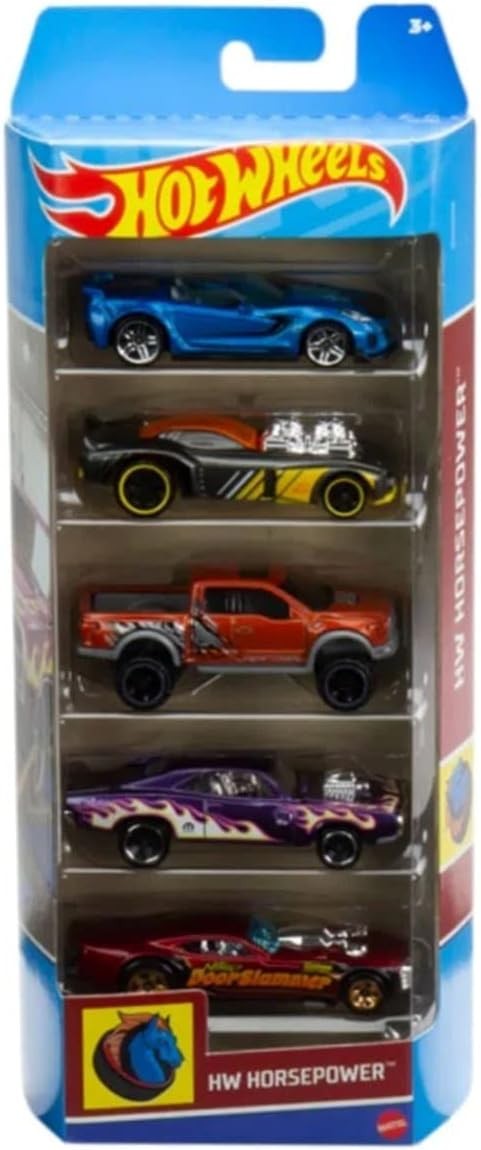 Hot Wheels HW Horsepower 5' li Set Arabalar -HFV94