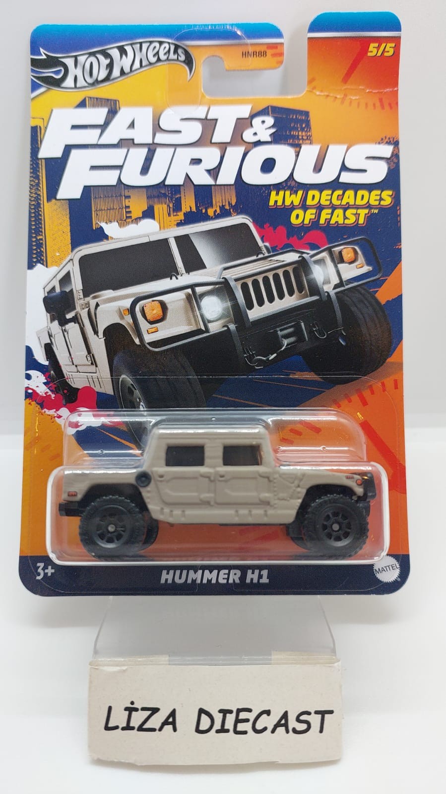 Hot Wheels Fast & Furious  HW Decades Of Fast Hummer H1 -HRW45