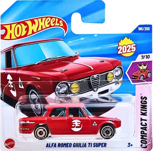 Hot Wheels Compact Kings Alfa Romeo Giulia TI Super -HYW40