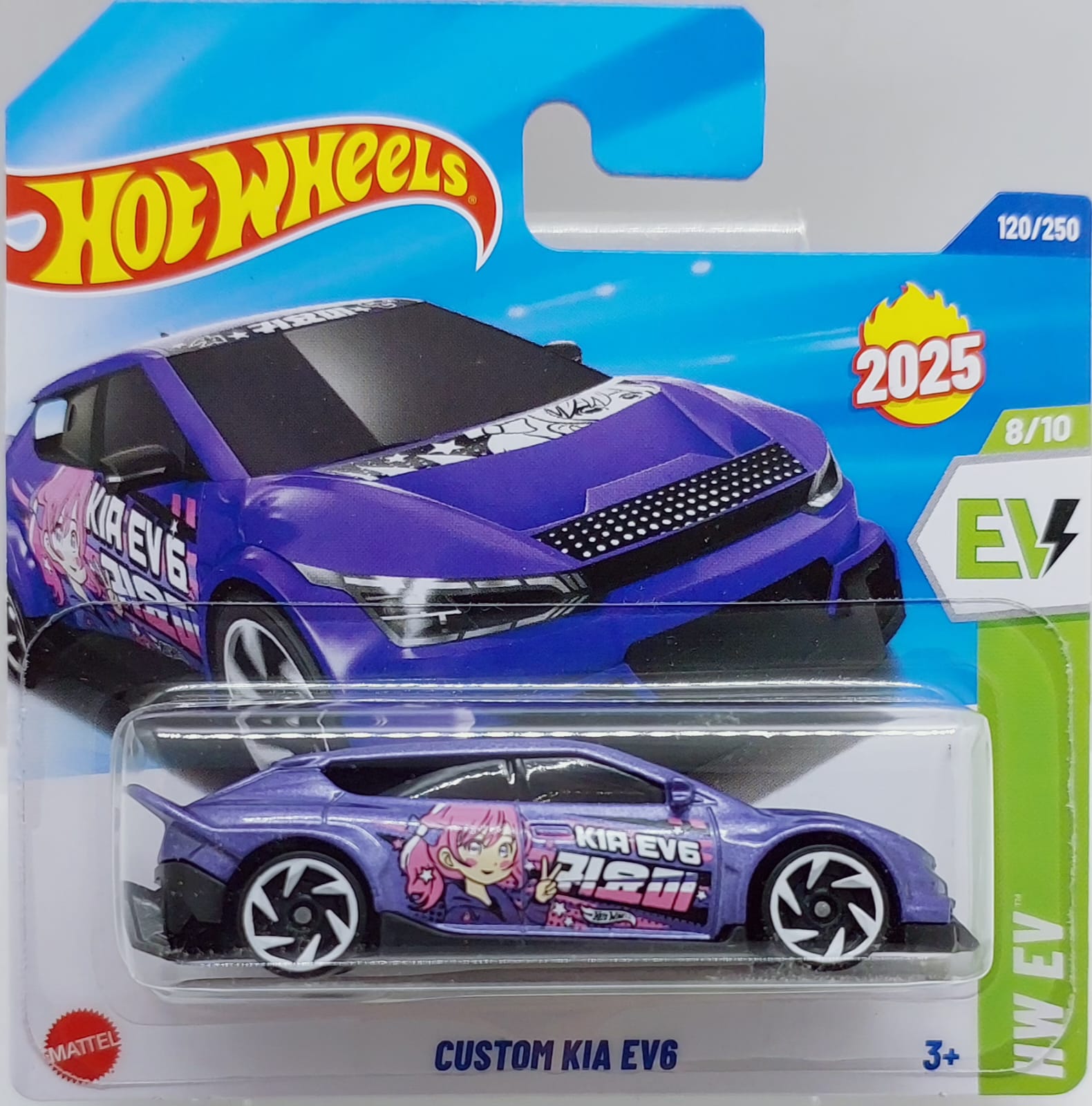 Hot Wheels HW EV Custom Kia EV6 -HYW22