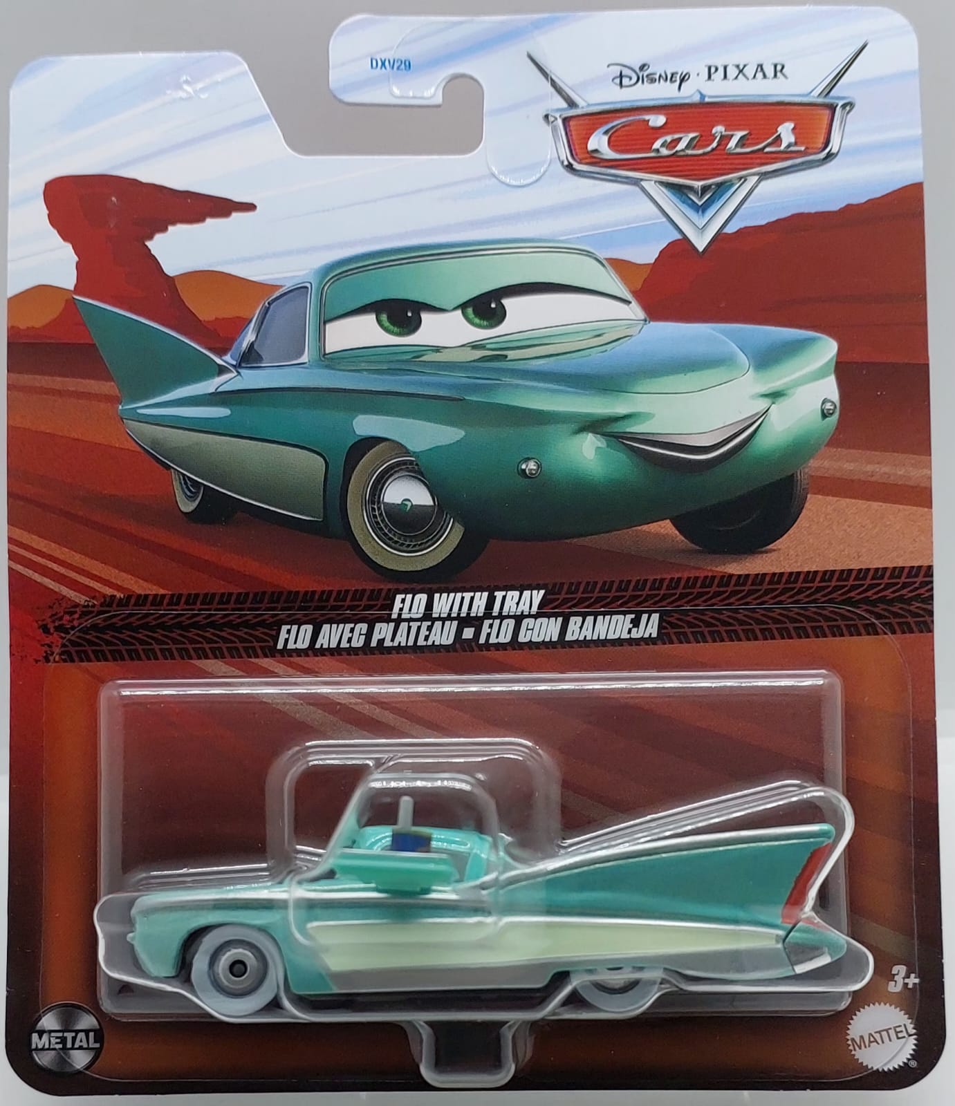Disney Cars 1/64 Flo with Tray -GBV79