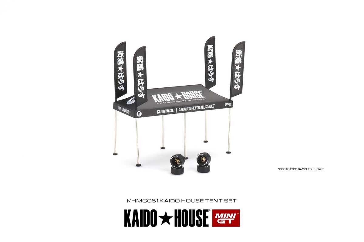 MiniGT Datsun KAIDO Fairlady Z MOTUL Z V2 KHMG036  + Mini GT 1/64 KaidoHouse Tent V1 KHMG061