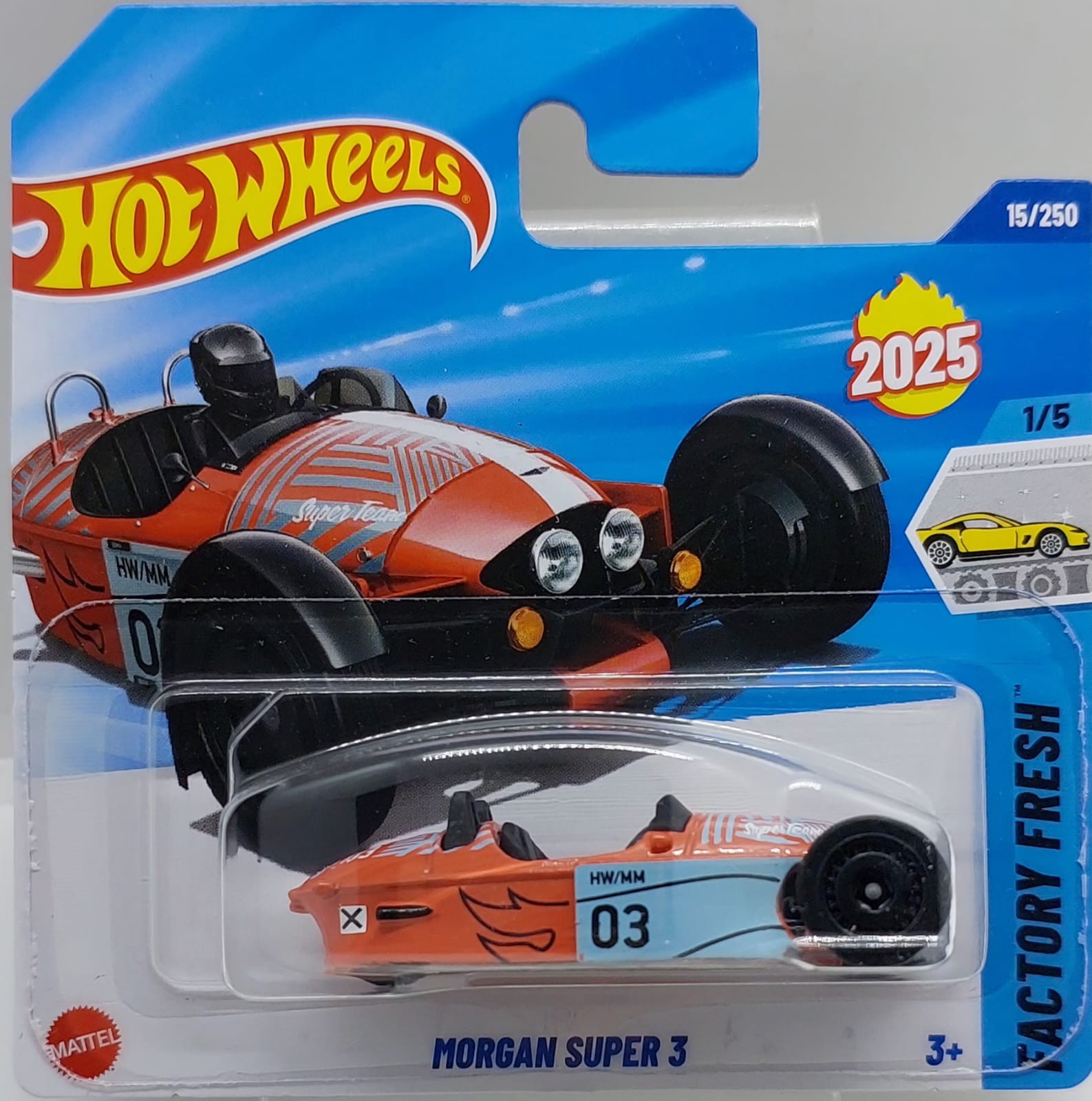 Hot Wheels Factory Fresh Morgan Super 3 -HYX48