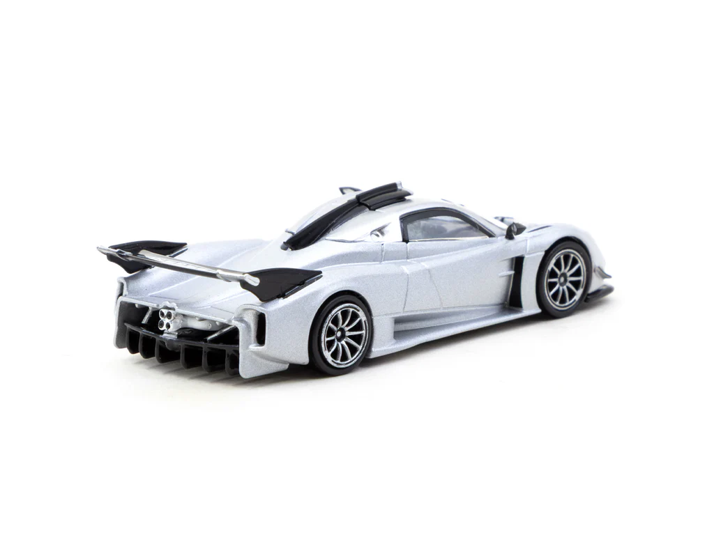Tarmac Works Pagani Huayra R Satin Silver - GLOBAL64 -T64G-TL035-SL