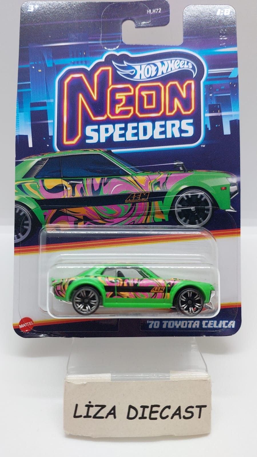 Hot Wheels Neon Speeders 1:8 '70 Toyota Celica -HRW67