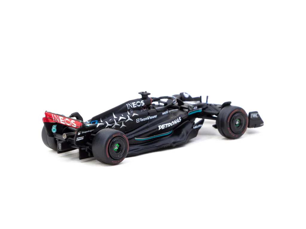 Tarmac Works X iXO Models Mercedes-AMG F1 W14 E Performance Spanish Grand Prix 2023 #63 George Russell - GLOBAL64 -T64G-F064-GR1