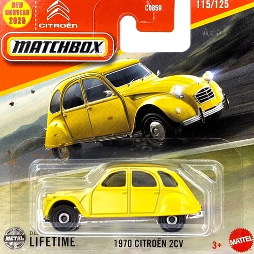 Matchbox 1970 Citroen 2CV -JBR12