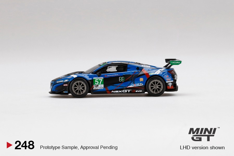 Mini GT Acura NSX GT3 EVO #57 Heinricher Racing 2020 IMSA 24 Hrs Of Daytona -MGT00248