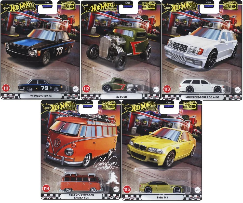 Hot Wheels Premium Boulevard Mix 2024 -GJT68