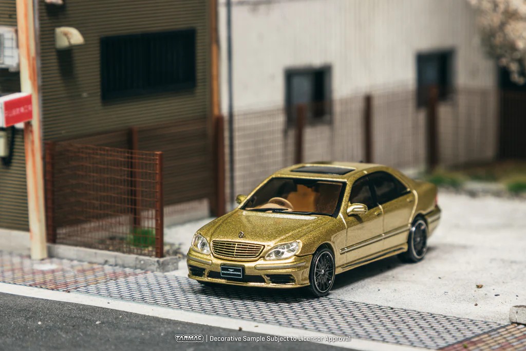 Tarmac Works Mercedes-Benz S-Class Wald GOLD - CLDC Special Edition - GLOBAL64 -T64G-072-GO