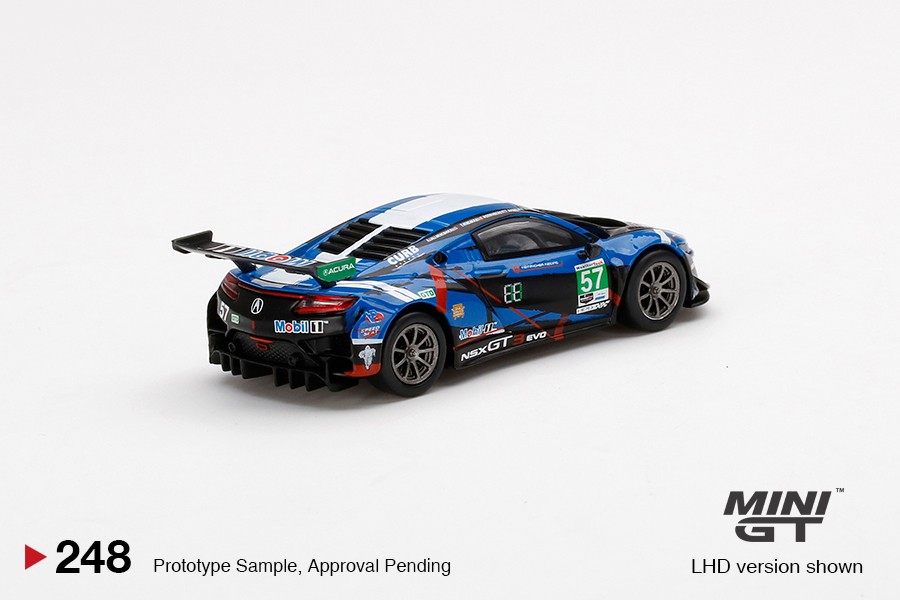 Mini GT Acura NSX GT3 EVO #57 Heinricher Racing 2020 IMSA 24 Hrs Of Daytona -MGT00248