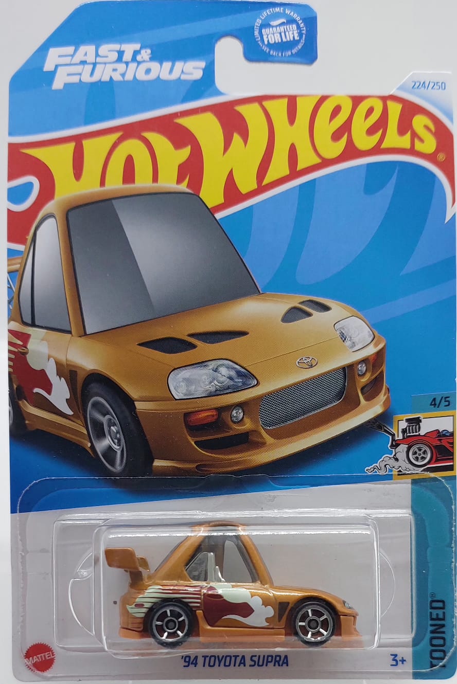 Hot Wheels Tooned '94 Toyota Supra -HTF27 (2024) + Koruma Kabı