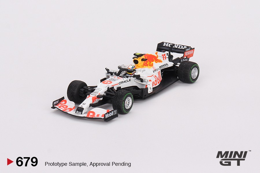 Mini GT Red Bull RB16B #11 Sergio Pérez 2021 Turkish Grand Prix 3rd Place 
