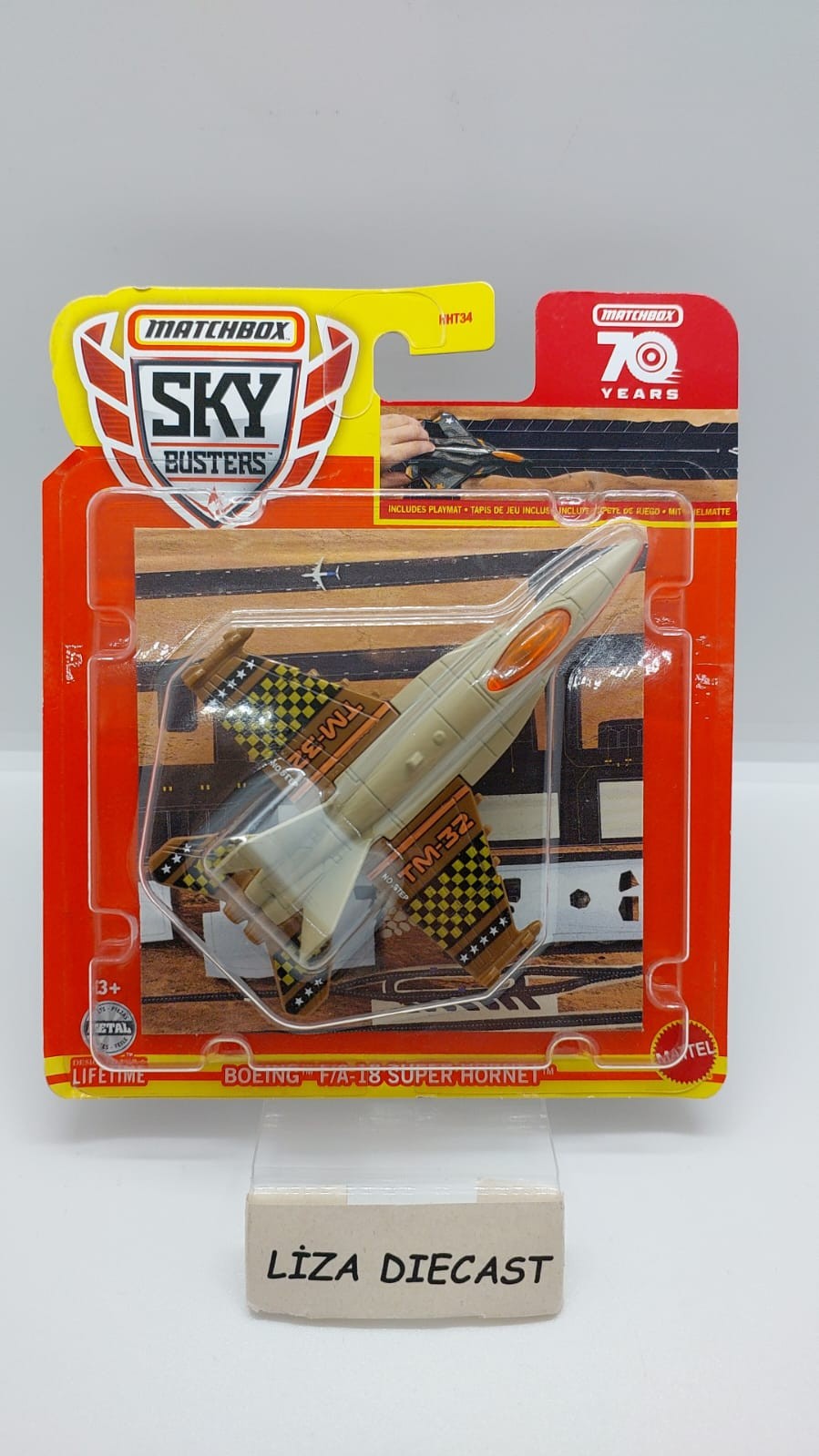 Matchbox Sky Buster 70 Years Boeing F/A-18 Super Hornet -HHT34