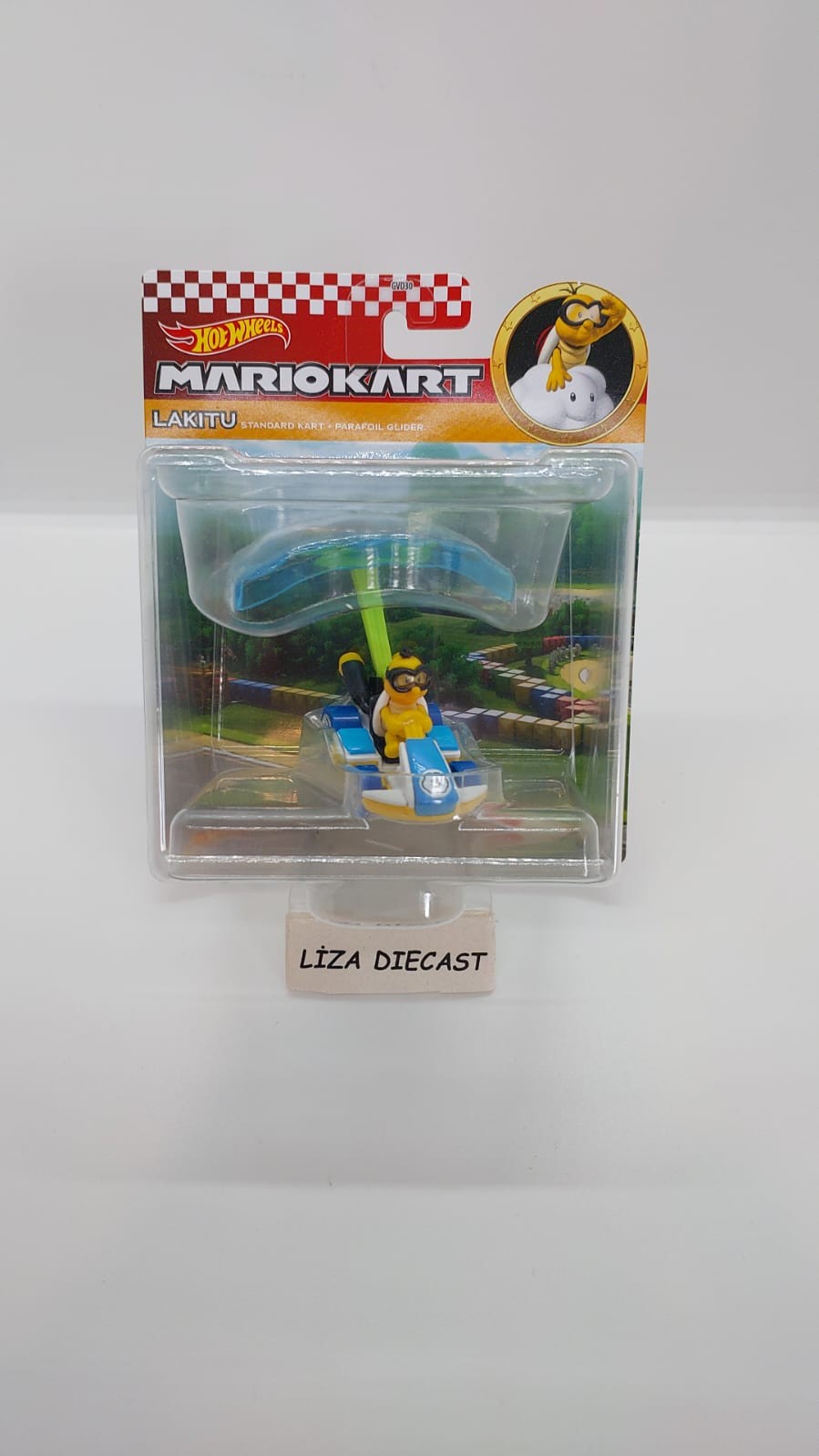 Hot Wheels Mario Kart 3' lü Set Bowser + Lakitu + Princess Peach -GVD30 (açıklamayı okuyunuz)