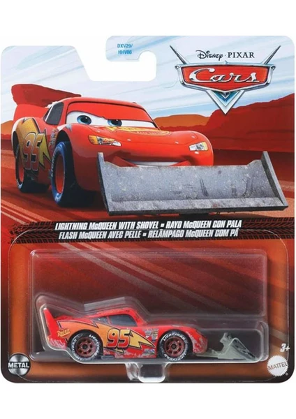 Disney Cars 1/64 Lightning McQueen with Shovel -FNV21