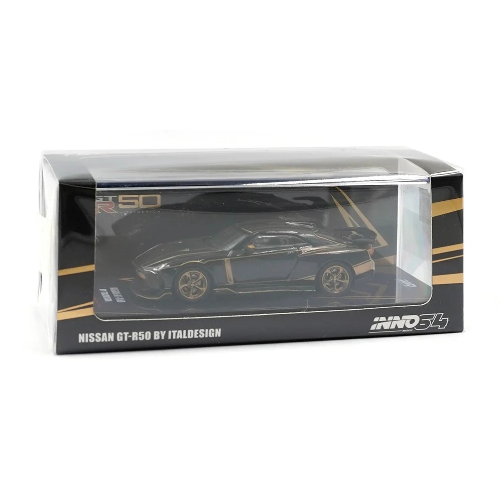 Inno64 Nissan GT-R50 By ITALDESIGN Black -IN64-R50-BLK