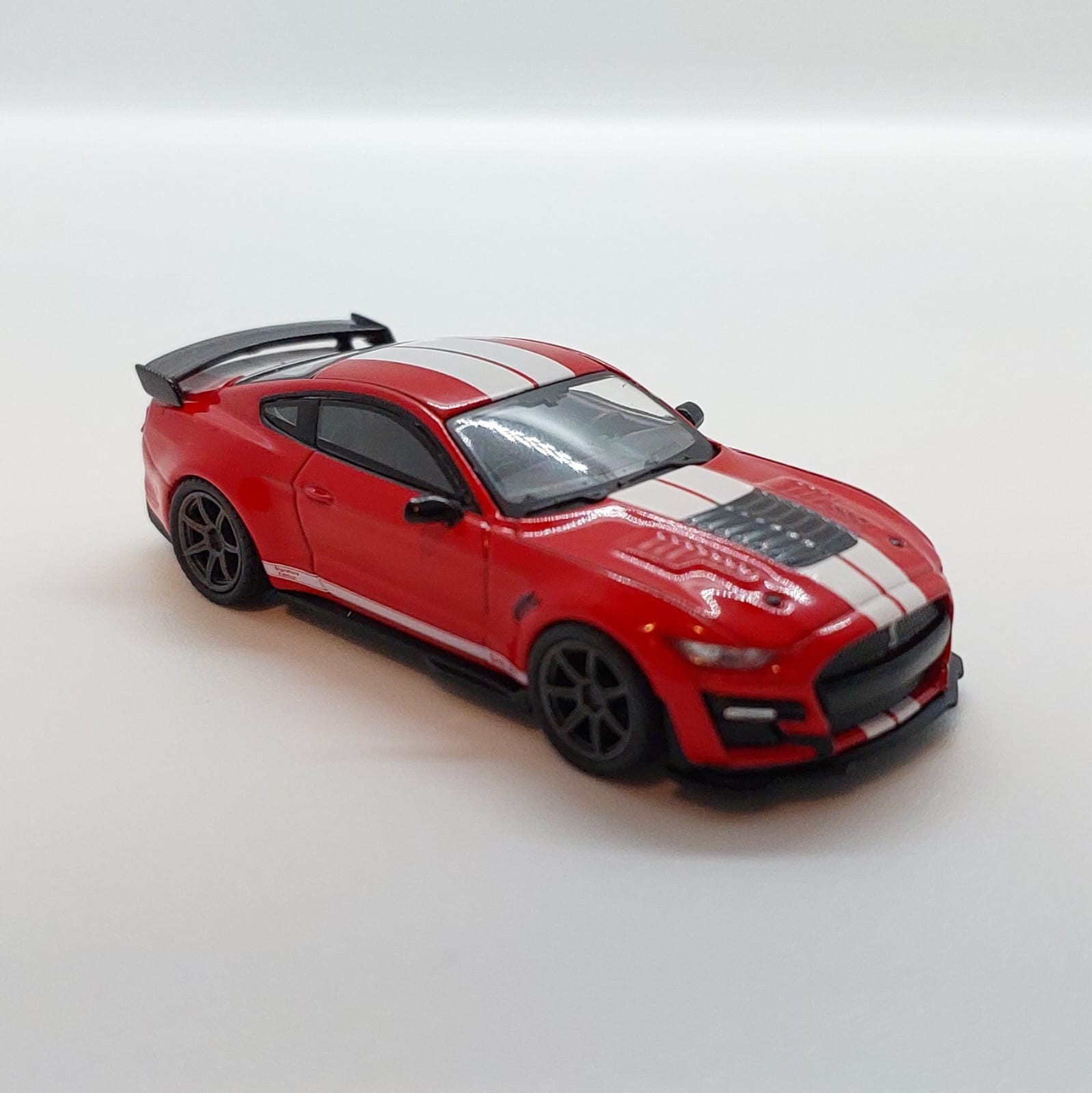 MiniGT Shelby GT500 SE Widebody Ford Race Red #389 (açılmış model, açıklamayı okuyunuz)