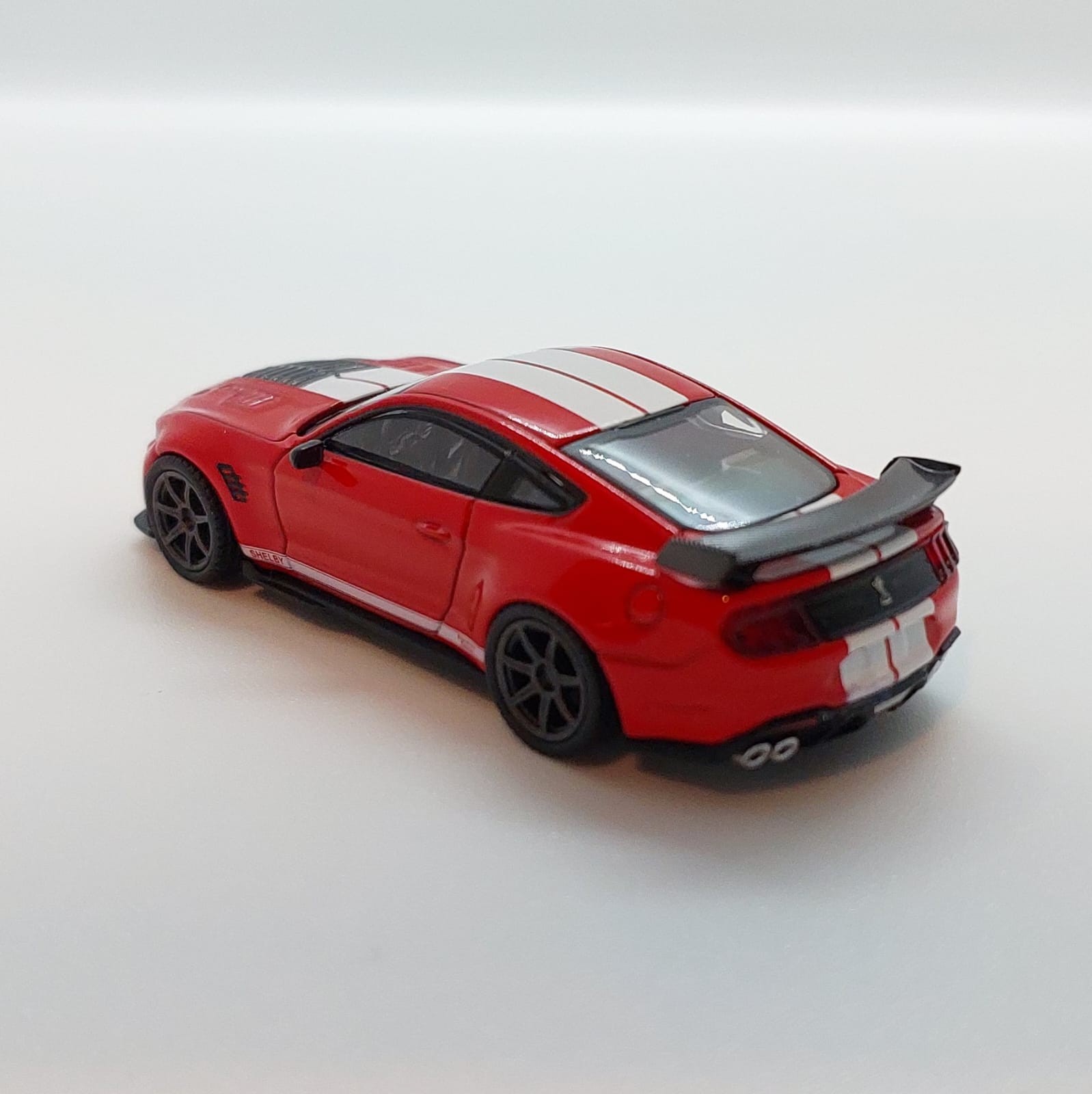 MiniGT Shelby GT500 SE Widebody Ford Race Red #389 (açılmış model, açıklamayı okuyunuz)