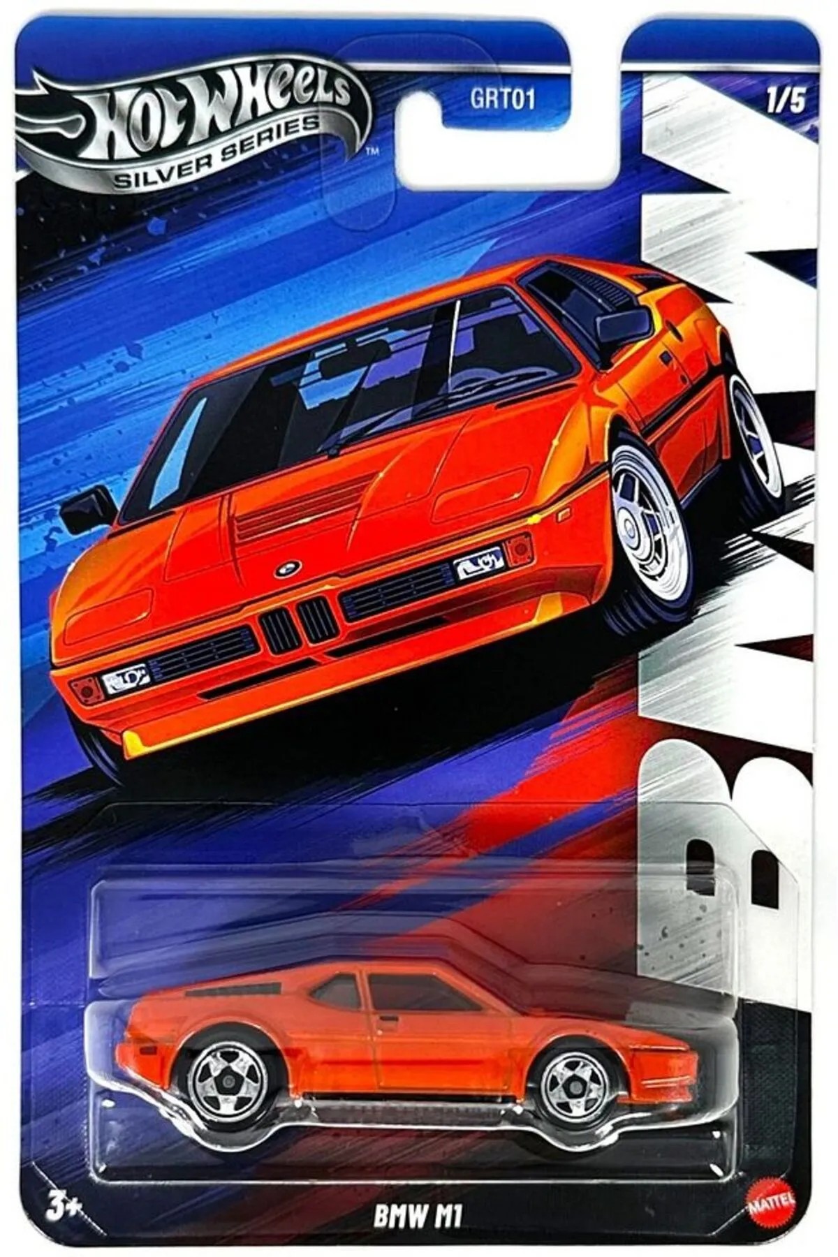 Hot Wheels Silver Series Bmw M1 -JBY59 + Koruma Kabı